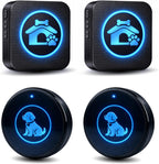 Dog Door Bell (2026 Self-Illuminating Enhanced Touch) for Potty Training, Wireless Dog Doorbells to Go Outside, 1000 Feet Long Range, IP65 Waterproof, 60 Melodies & Adjustable Volume (2 Buttons) - Image 9