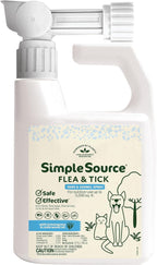 SimpleSource 32 fluid ounce pet and home spray bottle size reference