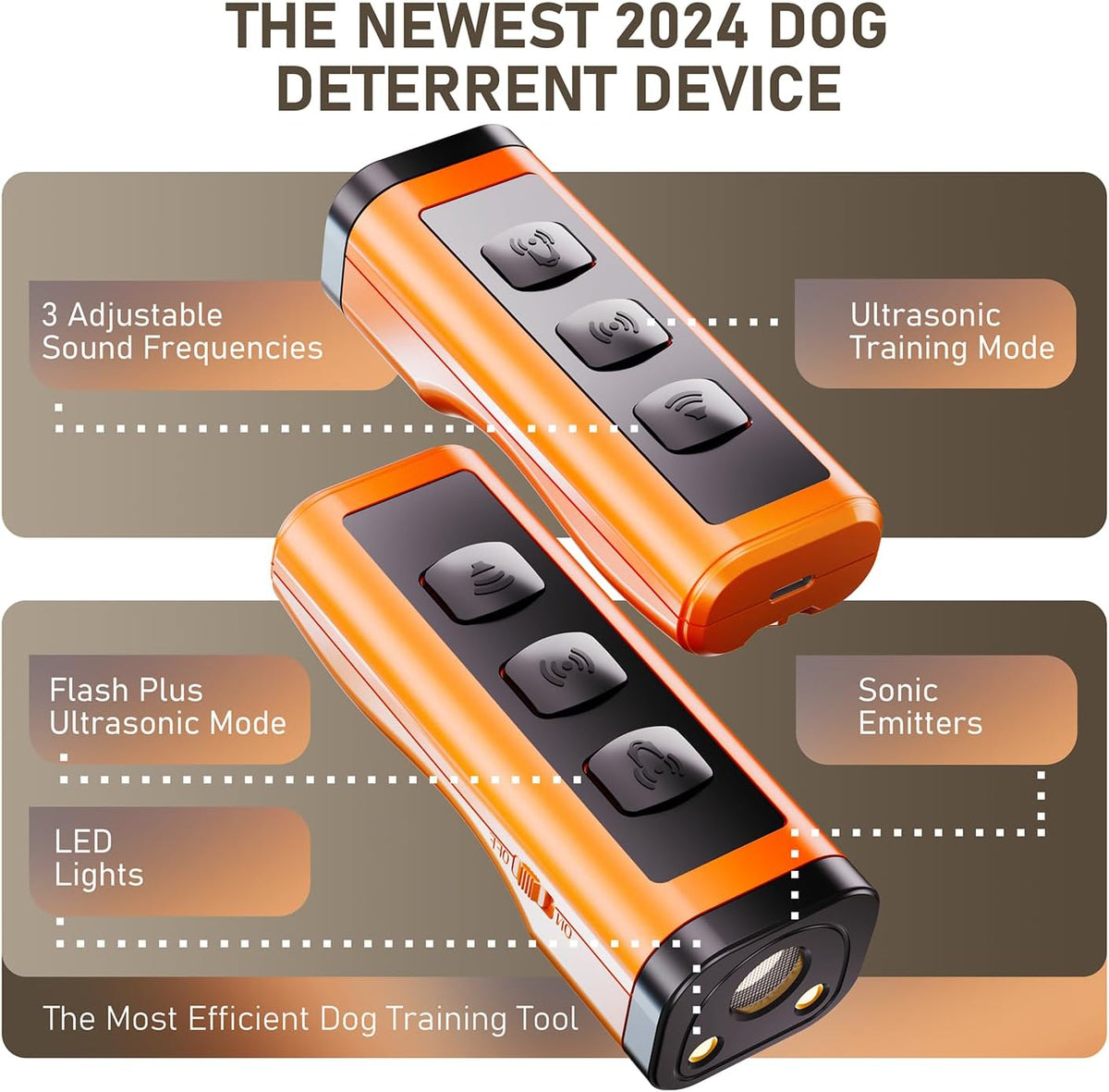 Eorery pet training device being used outdoors