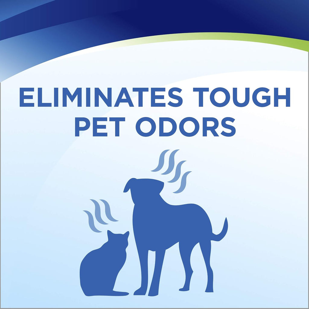 Bissell Woolite InstaClean pet formula back label details