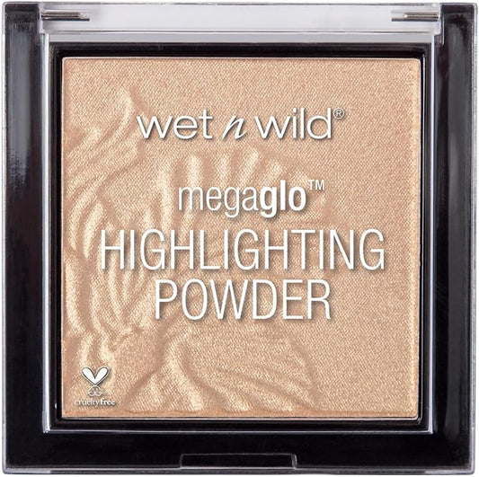 Wet N Wild MegaGlo Highlighting Powder Golden Flower Crown front view