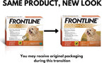 Frontline Gold monthly topical flea solution ingredient details on packaging back