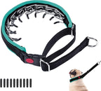 Martingale No Pull Dog Collar - Heavy Duty Nylon with Buckle, Adjustable Anti Pull Reflective Slip for Large Medium Small Dog Training Walking M Purple - Image 13