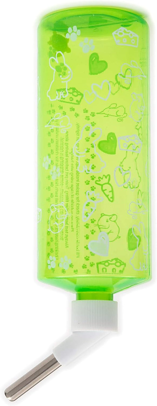 Lixit(R) Critter Bright Water Bottles for Hamsters, Rabbits, Chinchillas, Ferrets, Guinea Pigs and Other Small Animals - Made in USA (Blue (Pack of 1), 32 Ounce) - Image 2