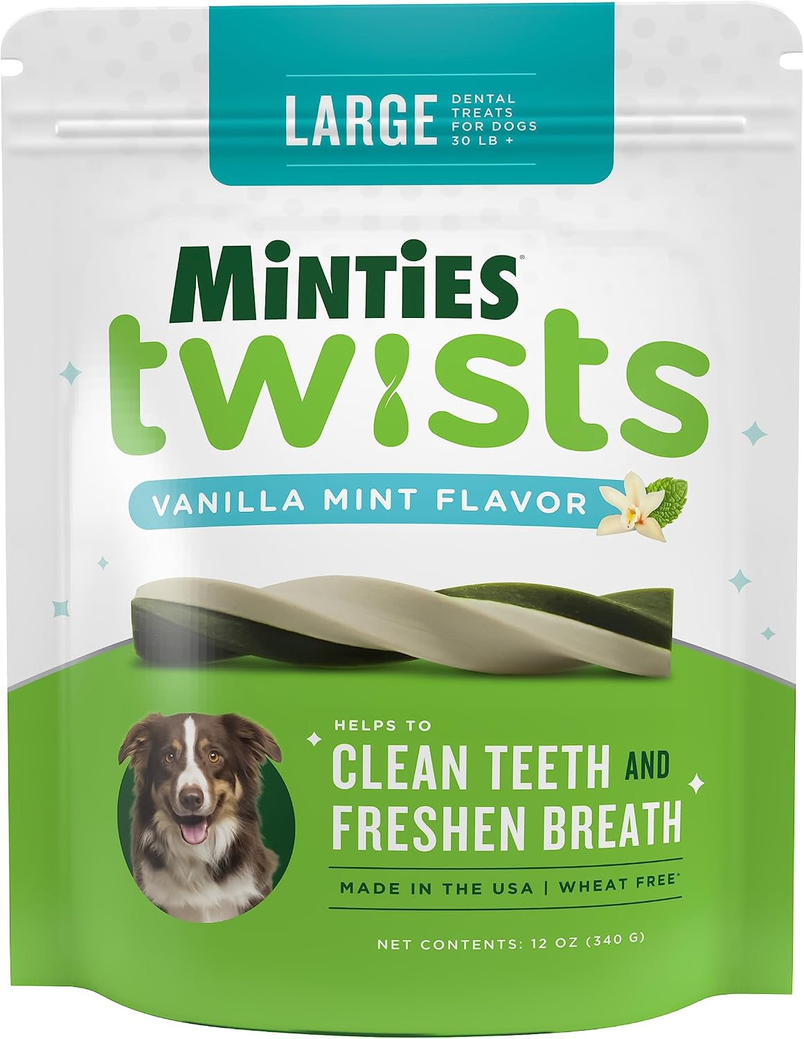 Minties Dog Dental Bone Treats, Tiny/Small Dental Dog Treats, 5-25 lbs, Clean Teeth, Fight Bad Breath, Removes Plaque and Tartar, 16 Count - Image 10