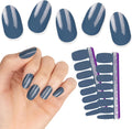 Color Street Slate of Mind nail strips front view packaging