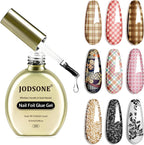 Jodsone Nail Foil Glue Gel front view bottle packaging