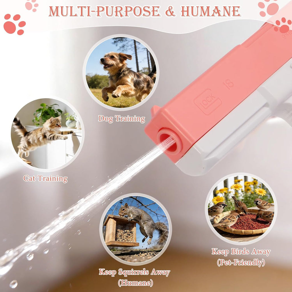 Two pack pet deterrent spray for household use