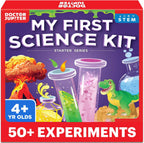 Doctor Jupiter My First Science Kit front view packaging showing educational STEM experiments for kids.