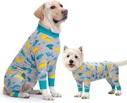 Dog Recovery Suit After Surgery Female Male, Medium Large Dog Neuter Shirt Cone Alternatives Prevent Licking Surgical Onesies (Strawberry, 3XL) - Image 12