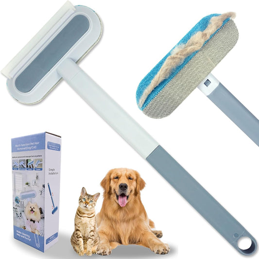 Swjdqs Magic 4 in 1 Pet Hair Remover front view for furniture