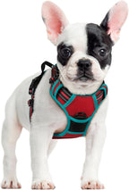 rabbitgoo Dog Harness No Pull with 2 Leash Clips, Adjustable Soft Padded, Reflective Oxford No Choke Pet Vest with Easy Control Handle for Large Dogs, Black, L - Image 12