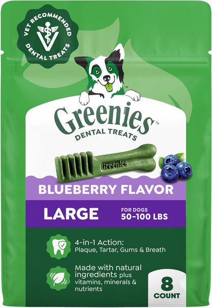 Greenies Dog Treats,Veterinarian-Recommended Natural Dental Dog Treats,Large Size,Sweet Potato Flavor,36 oz,24 Count (Pack of 2) - Image 10