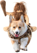 DELIFUR cowboy riding costume on a French Bulldog breed