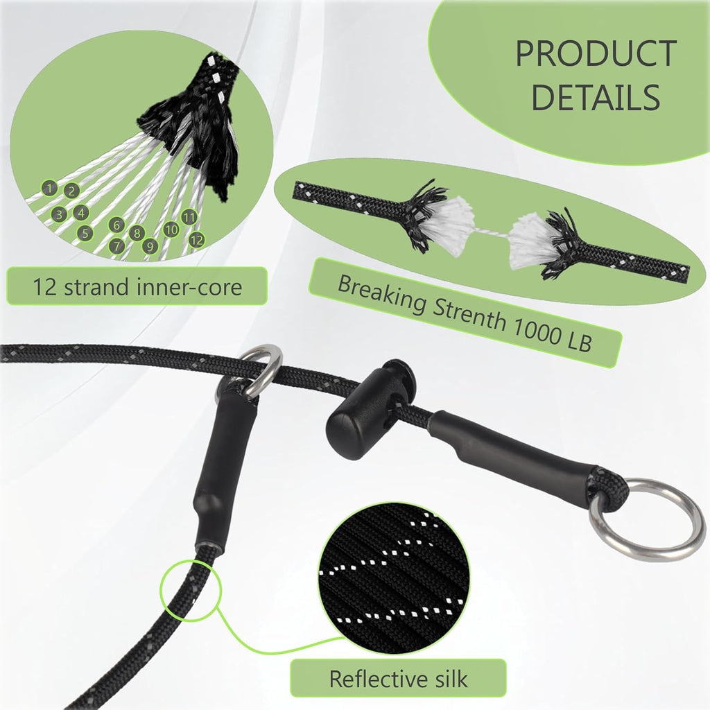 Close up of FURSDOLY canine training collar displaying the heavy duty stainless steel O ring