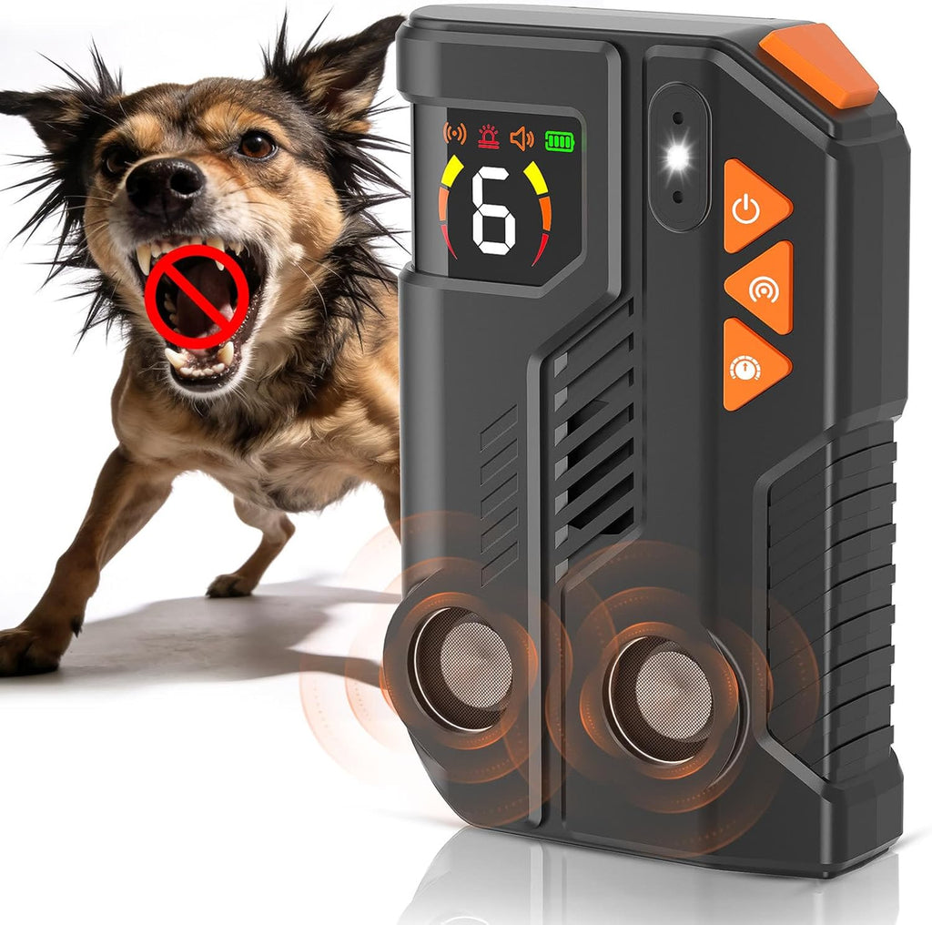 Holercoco 2026 automatic ultrasonic anti barking device front view