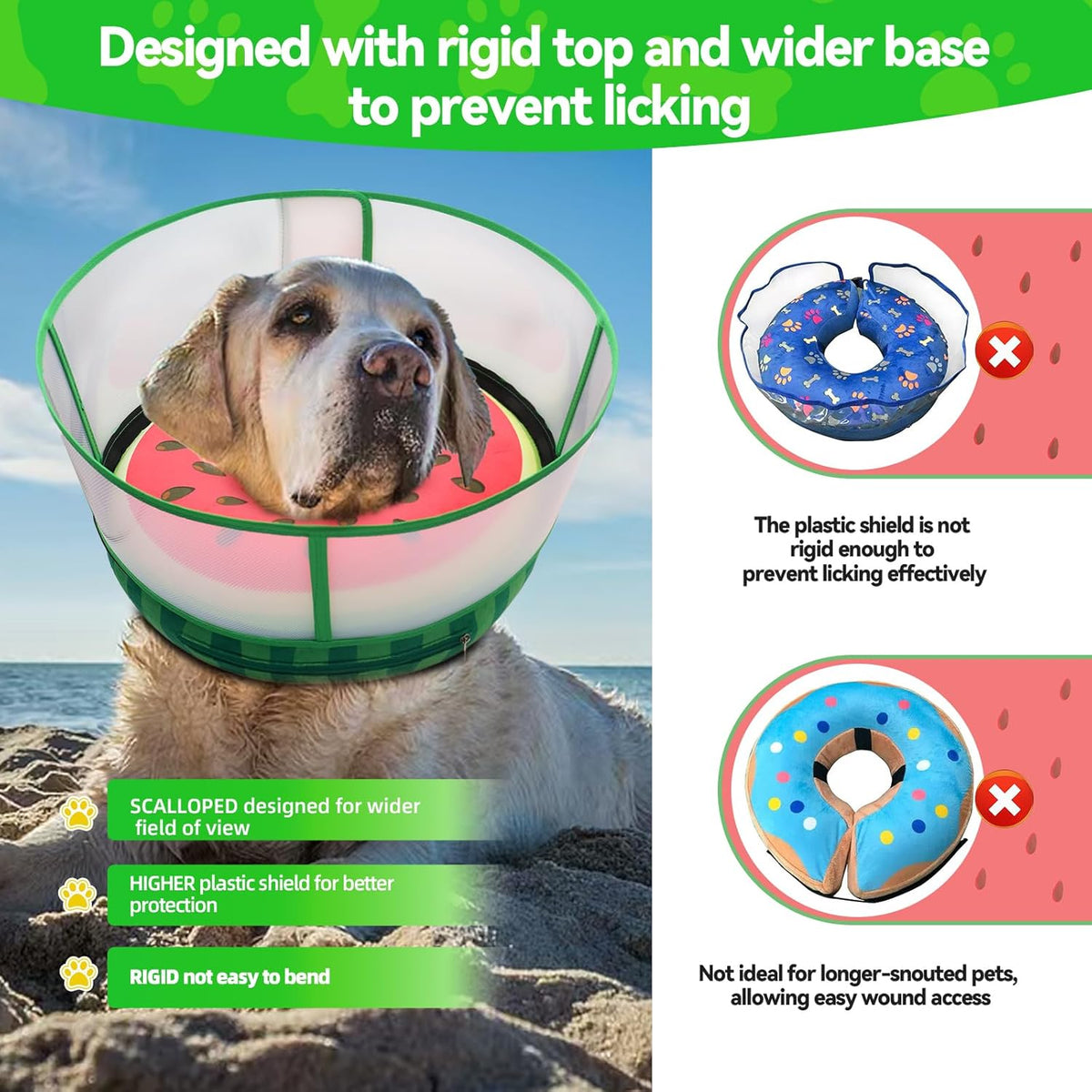 Close up of soft padded inflatable material for dog comfort