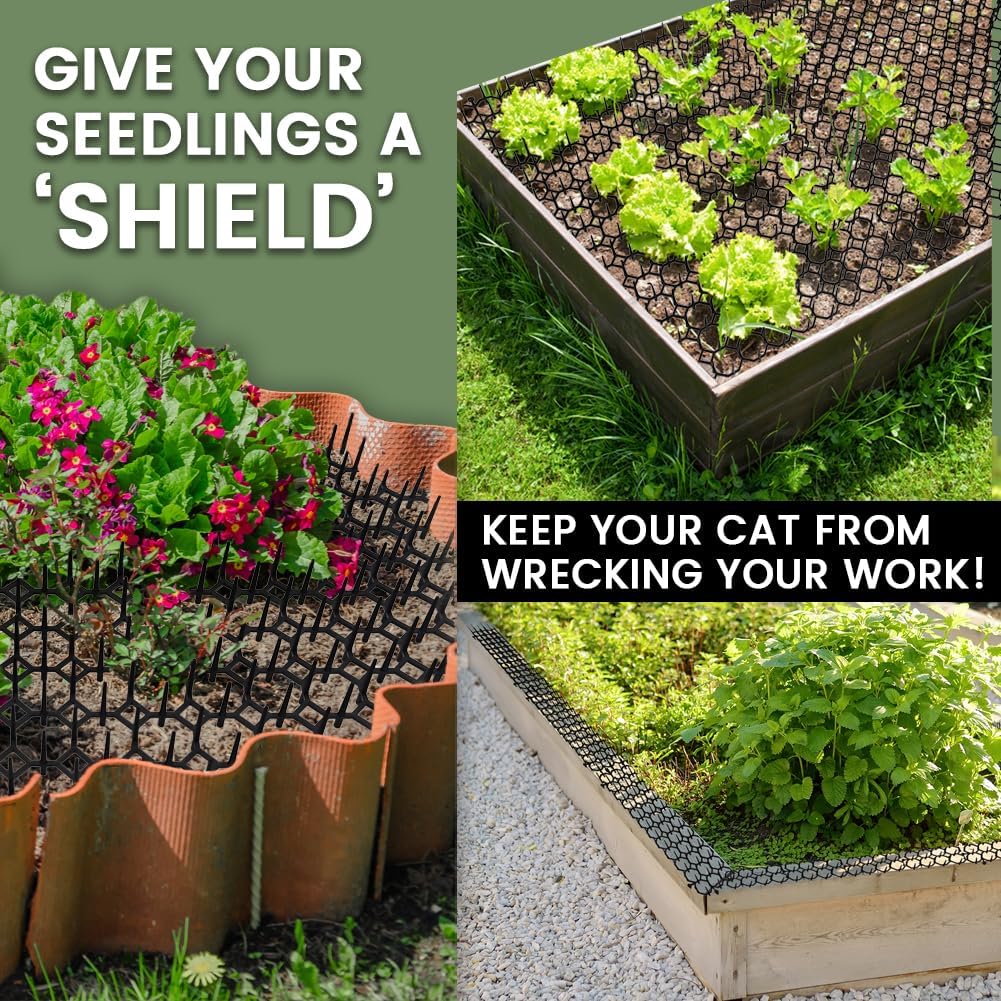 YeeLok cat deterrent mats showing interlocking modular design