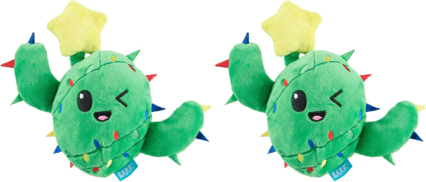 Barkbox Consuela the Cactus 2-in-1 Interactive Plush Dog Toy - Squeaky Dog Chew Toy with Crinkle Layers - for Large Dogs and Puppies - Image 9