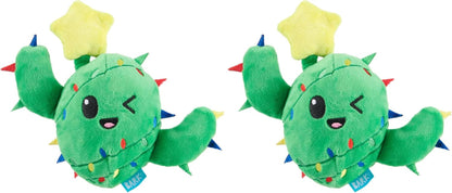 Barkbox Consuela the Cactus 2-in-1 Interactive Plush Dog Toy - Squeaky Dog Chew Toy with Crinkle Layers - for Large Dogs and Puppies - Image 9
