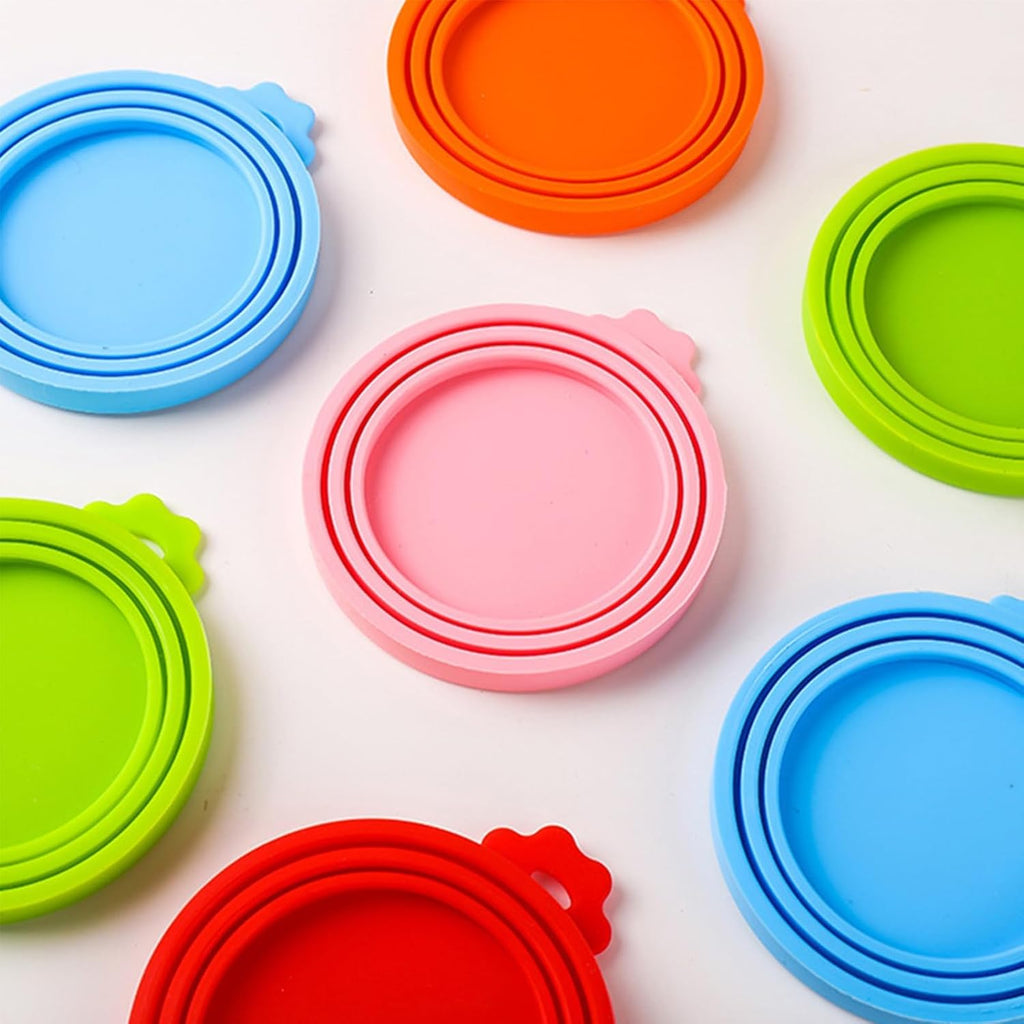 Yobbai silicone can lids being cleaned in a dishwasher