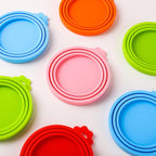 Yobbai silicone can lids being cleaned in a dishwasher