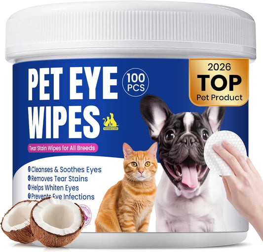 Buddycheer dog eye wipes front view packaging