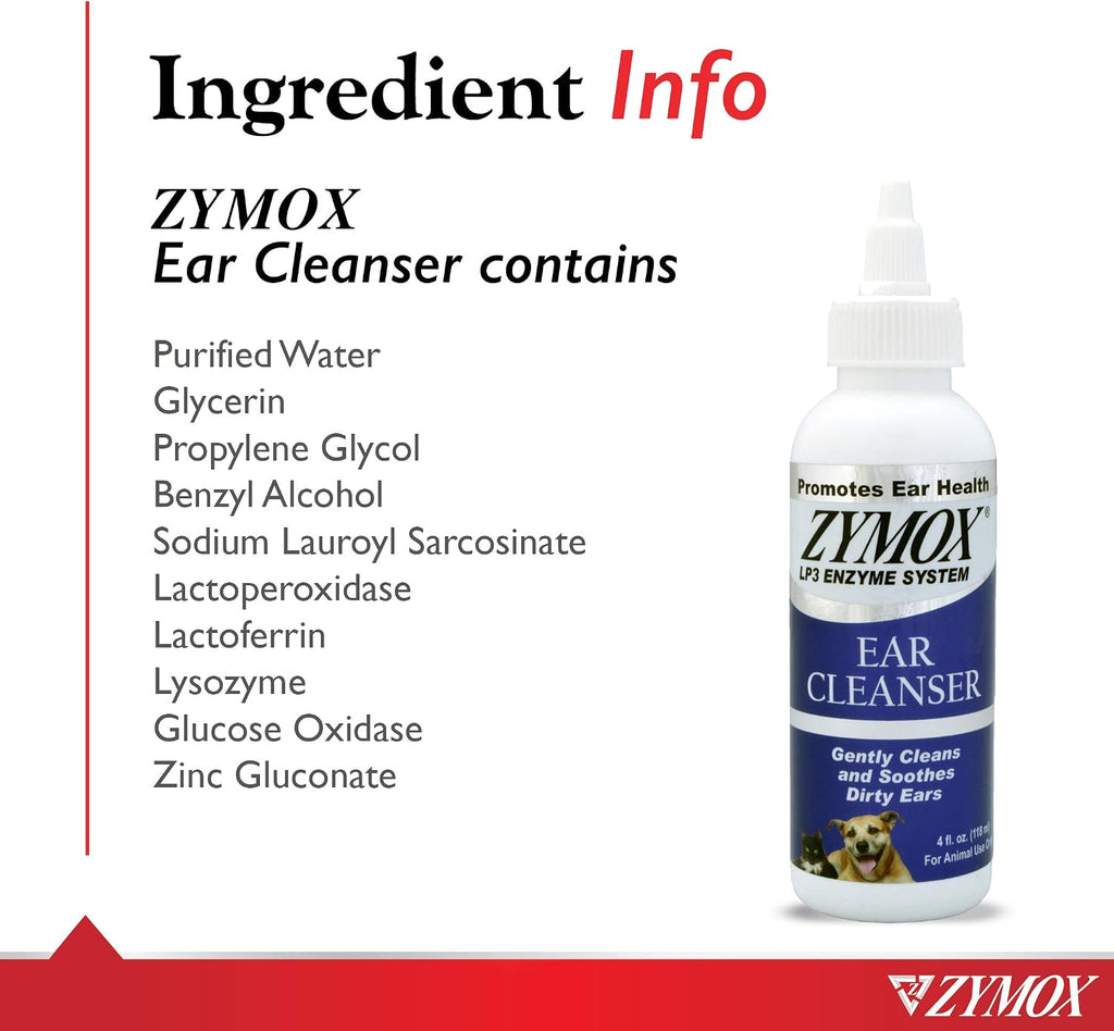 Pet King Brands Zymox ear cleanser cap and top dispenser