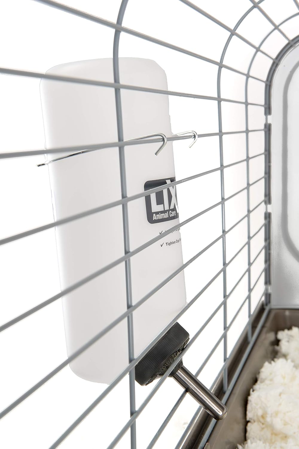 Lixit pet waterer colorful graphics detail