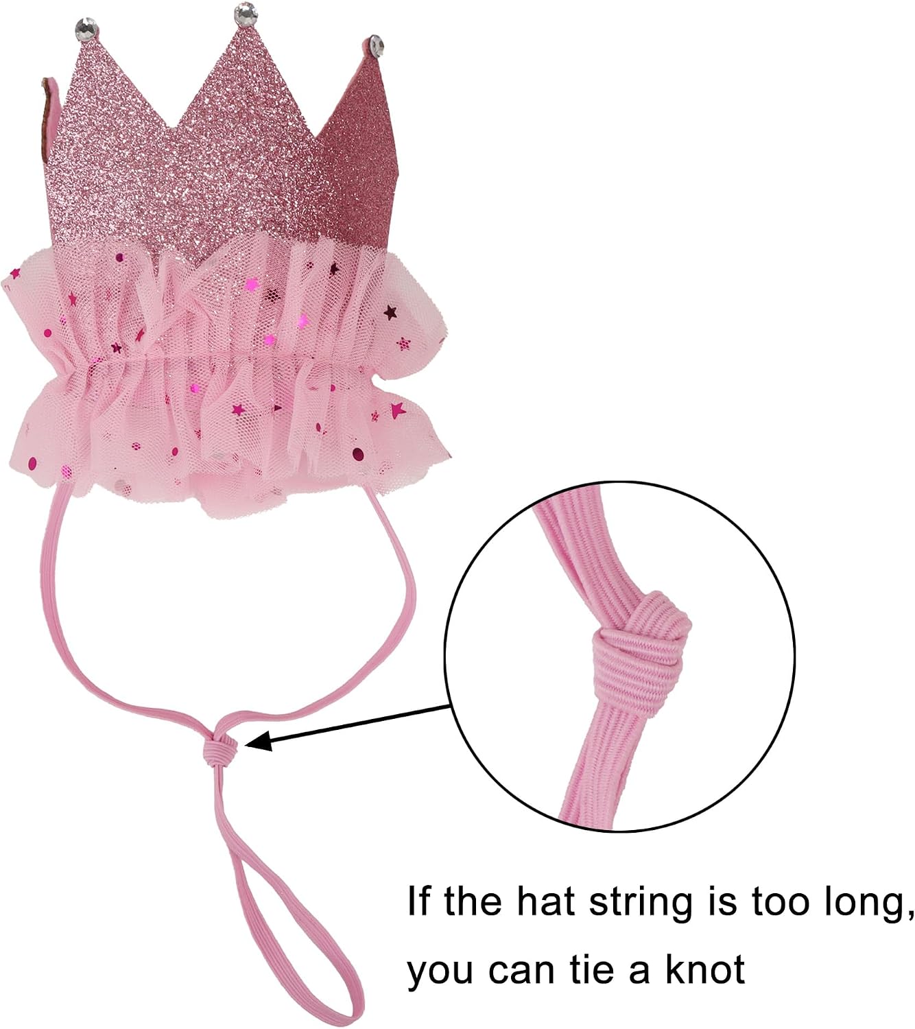 Adoggygo extra large pink pet party supply set displayed on plain background.