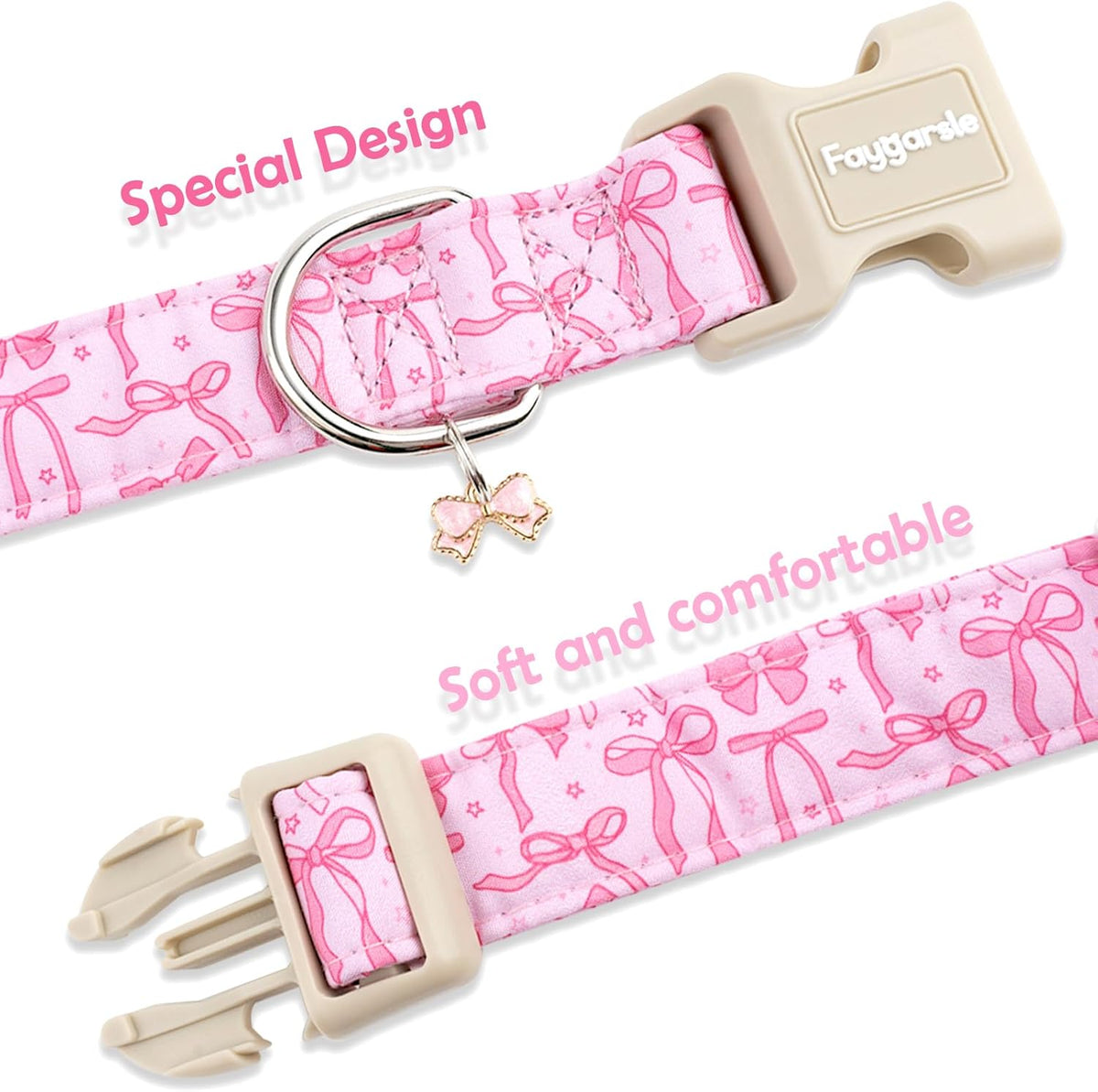 Faygarsle feminine spring summer design dog collar