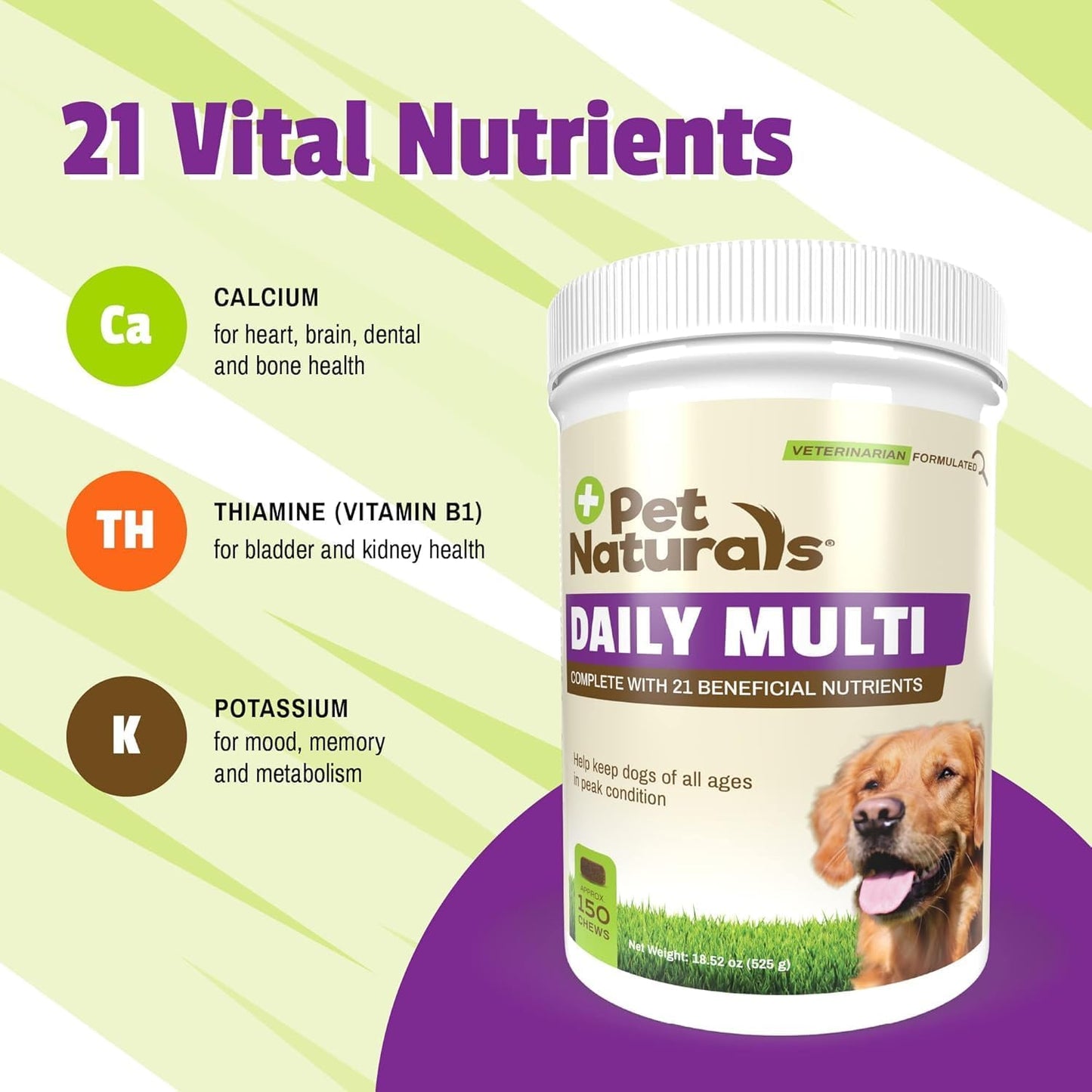 Pet Naturals dog multivitamin soft chews texture close up