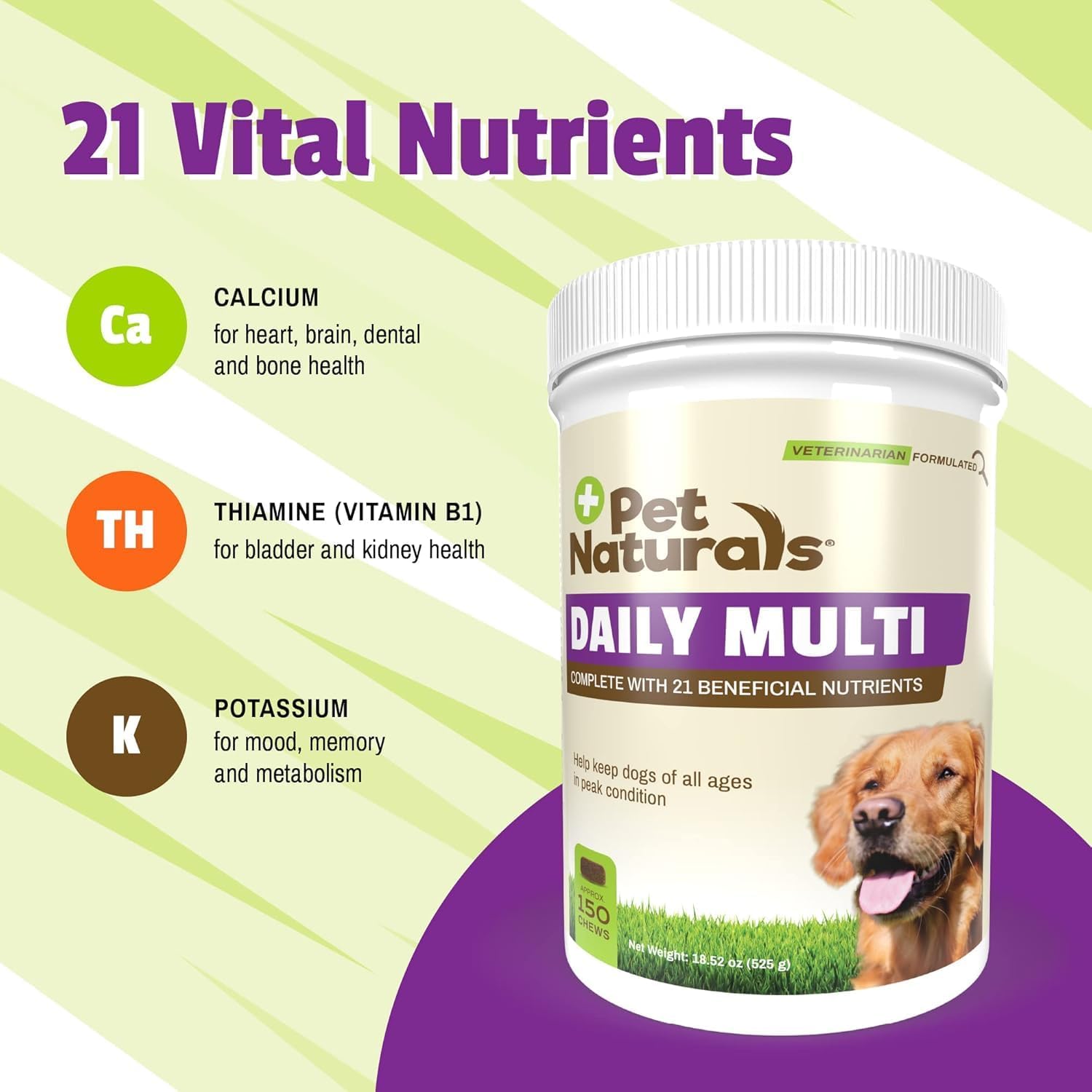 Pet Naturals dog multivitamin soft chews texture close up
