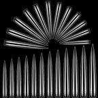 Rosy Finch XXL Stiletto Nail Tips front packaging view
