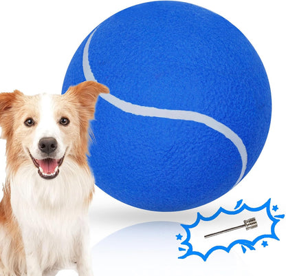 Banfeng Big Tennis Ball for Dogs, Giant Dog Tennis Ball Toy Large Outdoor Sports Gift for Small Medium Large Dog (Yellow, 9.5 inch) - Image 13