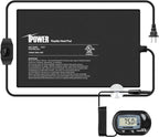 iPower 8 by 12-Inch 16W Reptile Heat Mat, Under Tank Warmer Terrarium Heat Pad for Turtles Lizards Frogs and Other Small Animals, Multi Sizes - Image 11