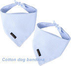 Lightweight cotton pet neckwear accessory suitable for large and small dogs