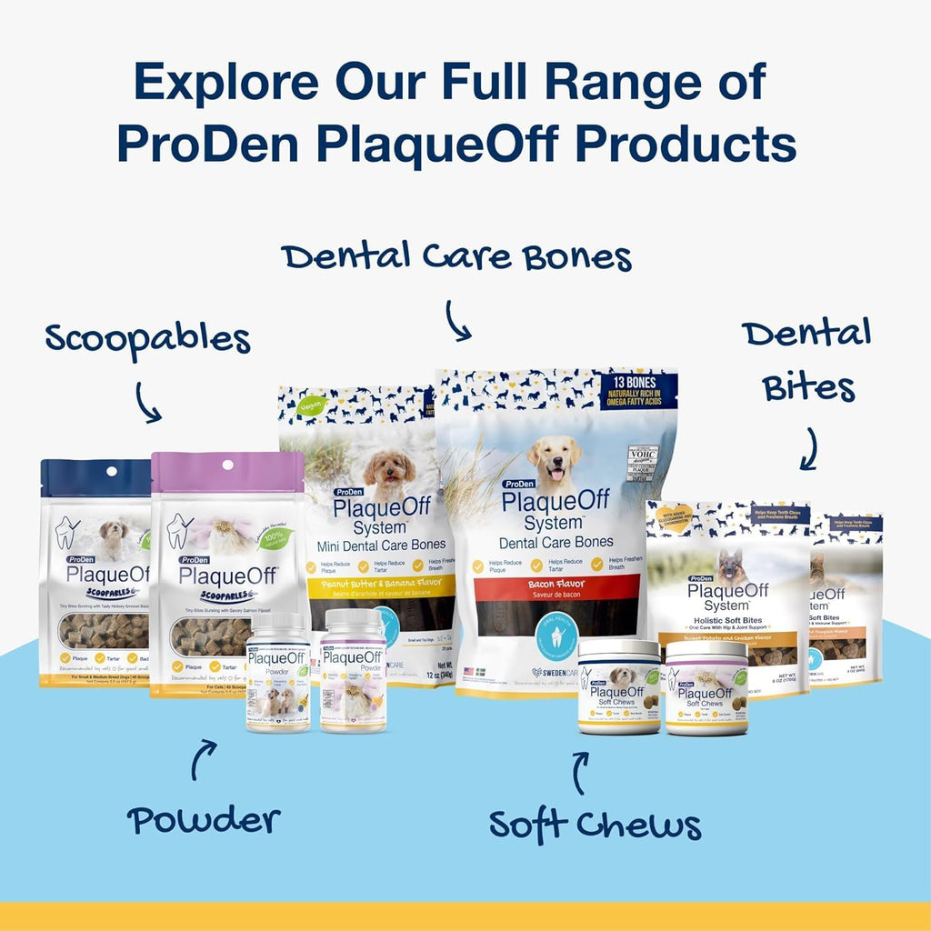 ProDen PlaqueOff Powder for Cats - Plaque & Tartar Reducer, Breath Freshener, Feline Oral Care - 40g - Image 9