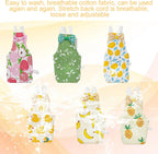 6Pcs Bird Diaper - Reusable Parrot Diapers with Waterproof Inner (Medium) - Image 7