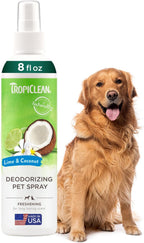 TropiClean Dog Perfume, Long Lasting Papaya Cologne, Deodorizing Spray for Smelly Dogs, After Bath Detangling Spray with Vitamin E, Safe for Cats, 8oz. - Image 14