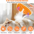 Close up of silicone bristles on Arvion cat steam brush