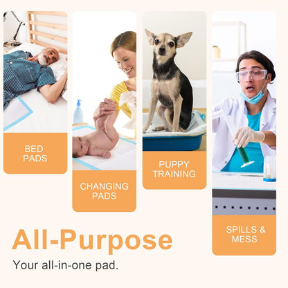 SUPRONLOVE premium imported pet training sheet lining a travel carrier for safe mess free transportation