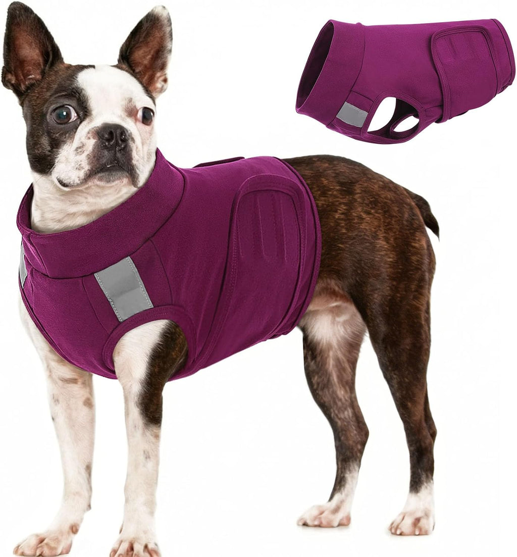 KOESON premium imported dog anxiety jacket sizing guide visual