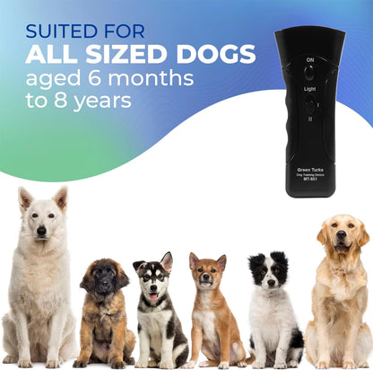 Petgentle bark control device for indoor and outdoor use