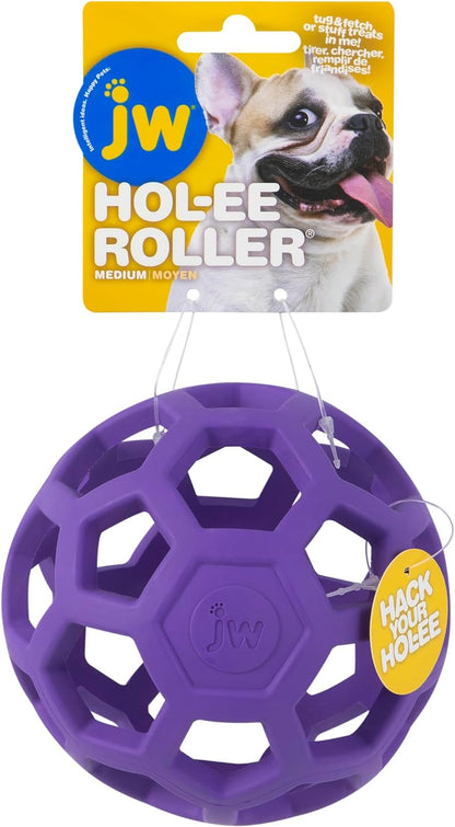 Assorted colors of JW Pet Hol-ee Roller dog toys