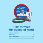 Adams dog collar with mosquito repellent feature