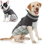 AOFITEE Dog Coat, Warm Dog Winter Coat, Reflective Turtleneck Large Dogs Jacket with Harness Built in, Turtleneck Pet Winter Jacket, Waterproof Pet Snow Jackets Fleece Vest, Pink XL - Image 14