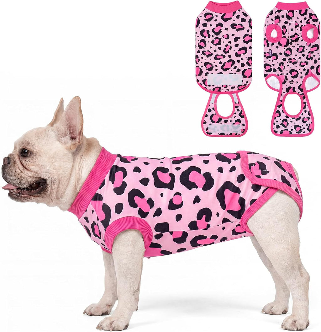 cyeollo Recovery Suit for Dogs Surgery Suit Female Spay Soft Pet Onesie Bodysuit Male Dog Neuter, Small Dogs Surgical Recovery Shirt, Yellow Duck, M - Image 11