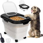 Yecercan collapsible dog food container front view