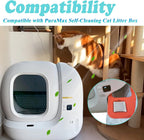 Premium automatic litter box replacement filters by NewKe for pet odor control.